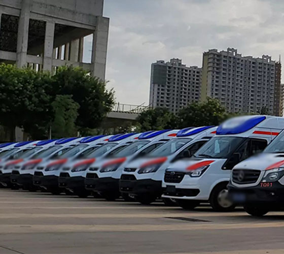 宁陕县服务车队展示