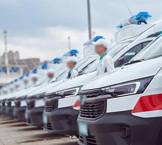 宁陕县服务车队展示